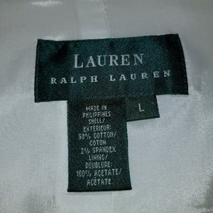 Lauren Ralph Lauren Off white jacket Sz L